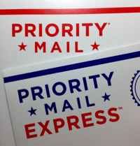 Priority & Express Mail Logos