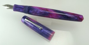 Custom Muse (no step from threads to barrel) in Purple Passion Alumilite