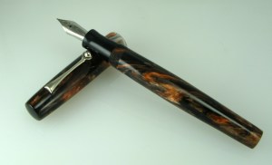 Scrivener in Dwarven Copper Mine alumilite Scrivener in Black and Tan alumilite - 4