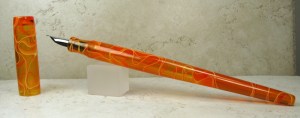 Literati in Citrine Water acrylic (medium)