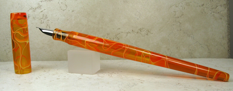 Literati in Citrine Water acrylic (medium)