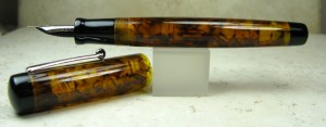 Exemplar in Illuminated Amber Acrylic