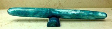 Custom Cigar Style in Turquoise Seas Alumilite