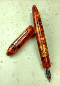 Troubadour in Texas Sunrise Alumilite with No-Slip Grip (Oversize)