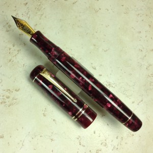 Baskerville in Quartz Burgundy Acrylic - Medium