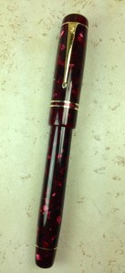Baskerville in Quartz Burgundy Acrylic