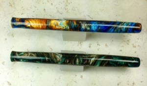 Epic Dip Nib Holders in Mineral Sea & Green Teal Mist