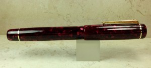 Baskerville in Quartz Burgundy - Large