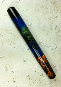 Short Idyll in Dragon Koi Rotacrylic - Medium