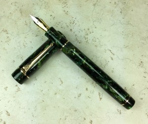 Custom Conway Stewart Wellington Style in CS Classic Green - Small
