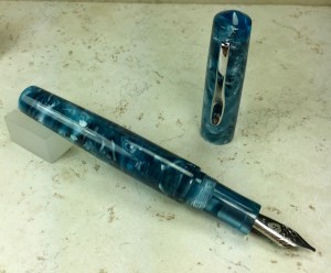 Idyll in Teal Tempest - Medium