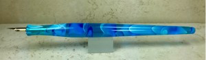 Literati Academe Dip Pen in Topaz Water Acrylic