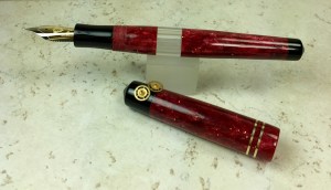 Master Scrivener in Red Stardust - Small