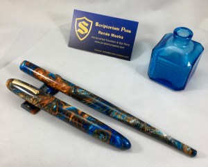 Literati Academe Dip Pen and Oversized Zephyr in Mineral Sea