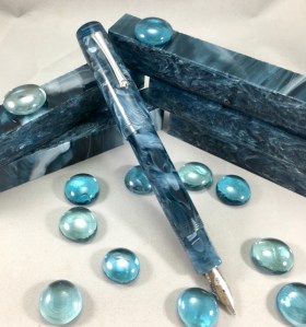 Muse in Teal Tempest Acrylic - Large