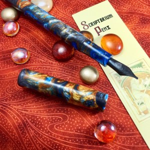 Epic Dip Pen with Cap for JoWo Nib and Feed in Mineral Sea