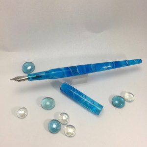 Literati Academe Dip Pen for JoWo Nib & Feed in Topaz Water - Small