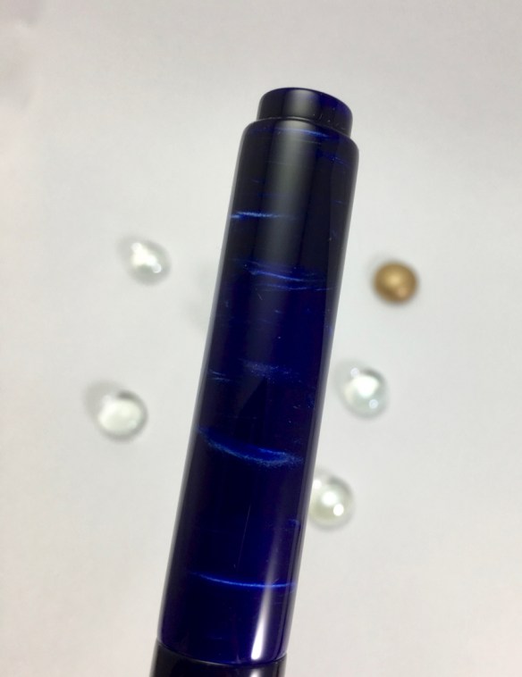 Scroll in Chondria Blue Acrylic - Small