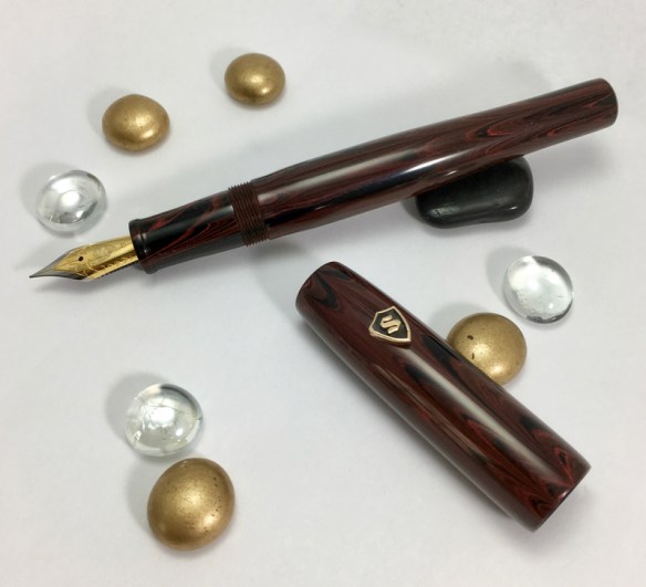 Scribe in SEM Ponceau Ebonite - Medium