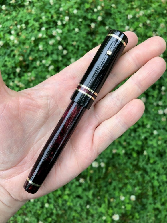 Baskerville in Midnight Flame & Black Ebonite - Medium