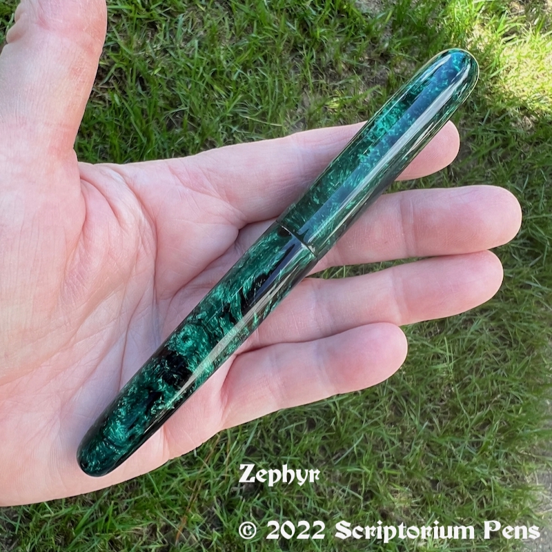 Zephyr in Forest Lava Lamp - Small