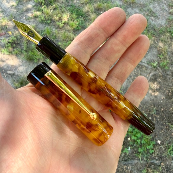 Epic in Omas Light Tartaruga and Omas Brown - Medium